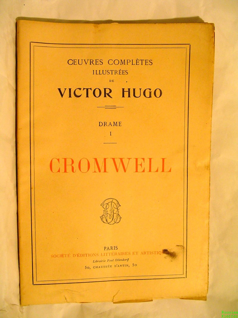 Victor Hugo Cromwell Ebay